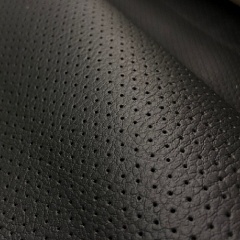 Автокожа BONART Чёрная текстурная перфорация