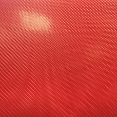 Пленка виниловая «carbon 4D» (красный)
