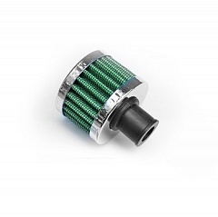 Фильтр вентиляции картерных газов зелёный/хром D=18 RS-03576