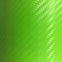 Пленка виниловая «carbon 3D» (зеленый)