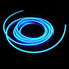Подсветка Неоновая Гибкая 3 метра(Синяя)